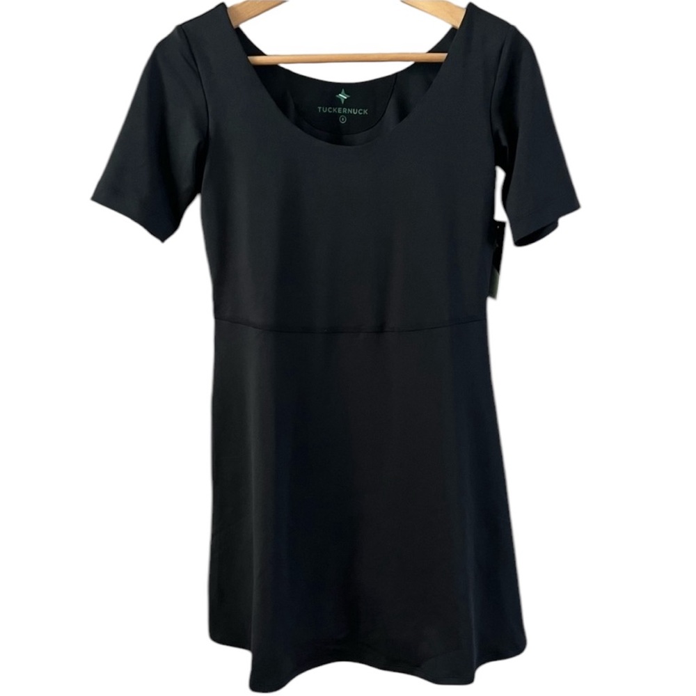 Tuckernuck TNUCK Sport Rosemary Step In Dress NWT Small Black